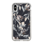 Slim Protection Case［ LAGUNAMOON - NuanceFlower - Navy ］