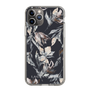 Slim Protection Case［ LAGUNAMOON - NuanceFlower - Navy ］