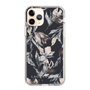 Slim Protection Case［ LAGUNAMOON - NuanceFlower - Navy ］