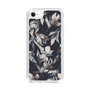 Slim Protection Case［ LAGUNAMOON - NuanceFlower - Navy ］