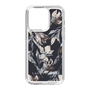 Slim Protection Case［ LAGUNAMOON - NuanceFlower - Navy ］