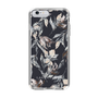 Slim Protection Case［ LAGUNAMOON - NuanceFlower - Navy ］