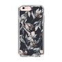 Slim Protection Case［ LAGUNAMOON - NuanceFlower - Navy ］