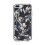 Slim Protection Case［ LAGUNAMOON - NuanceFlower - Navy ］