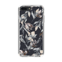 Slim Protection Case［ LAGUNAMOON - NuanceFlower - Navy ］