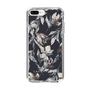 Slim Protection Case［ LAGUNAMOON - NuanceFlower - Navy ］