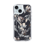 Slim Protection Case［ LAGUNAMOON - NuanceFlower - Navy ］