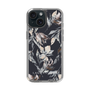 Slim Protection Case［ LAGUNAMOON - NuanceFlower - Navy ］