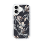 Slim Protection Case［ LAGUNAMOON - NuanceFlower - Navy ］