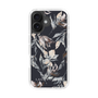 Slim Protection Case［ LAGUNAMOON - NuanceFlower - Navy ］
