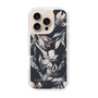Slim Protection Case［ LAGUNAMOON - NuanceFlower - Navy ］