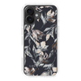 Slim Protection Case［ LAGUNAMOON - NuanceFlower - Navy ］