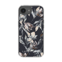Slim Protection Case［ LAGUNAMOON - NuanceFlower - Navy ］