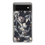 Slim Protection Case［ LAGUNAMOON - NuanceFlower - Navy ］