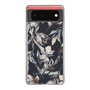 Slim Protection Case［ LAGUNAMOON - NuanceFlower - Navy ］