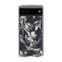 Slim Protection Case［ LAGUNAMOON - NuanceFlower - Navy ］