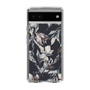 Slim Protection Case［ LAGUNAMOON - NuanceFlower - Navy ］