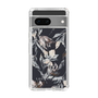 Slim Protection Case［ LAGUNAMOON - NuanceFlower - Navy ］