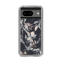Slim Protection Case［ LAGUNAMOON - NuanceFlower - Navy ］