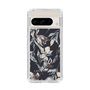 Slim Protection Case［ LAGUNAMOON - NuanceFlower - Navy ］