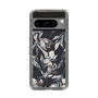 Slim Protection Case［ LAGUNAMOON - NuanceFlower - Navy ］