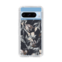 Slim Protection Case［ LAGUNAMOON - NuanceFlower - Navy ］