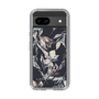 Slim Protection Case［ LAGUNAMOON - NuanceFlower - Navy ］