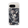 Slim Protection Case［ LAGUNAMOON - NuanceFlower - Navy ］