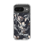 Slim Protection Case［ LAGUNAMOON - NuanceFlower - Navy ］