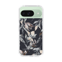Slim Protection Case［ LAGUNAMOON - NuanceFlower - Navy ］