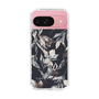Slim Protection Case［ LAGUNAMOON - NuanceFlower - Navy ］