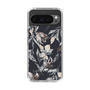 Slim Protection Case［ LAGUNAMOON - NuanceFlower - Navy ］