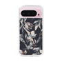 Slim Protection Case［ LAGUNAMOON - NuanceFlower - Navy ］