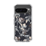 Slim Protection Case［ LAGUNAMOON - NuanceFlower - Navy ］