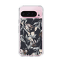 Slim Protection Case［ LAGUNAMOON - NuanceFlower - Navy ］