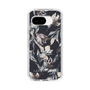 Slim Protection Case［ LAGUNAMOON - NuanceFlower - Navy ］