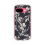 Slim Protection Case［ LAGUNAMOON - NuanceFlower - Navy ］
