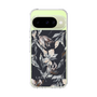 Slim Protection Case［ LAGUNAMOON - NuanceFlower - Navy ］