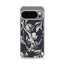 Slim Protection Case［ LAGUNAMOON - NuanceFlower - Navy ］