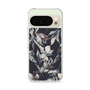 Slim Protection Case［ LAGUNAMOON - NuanceFlower - Navy ］
