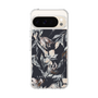 Slim Protection Case［ LAGUNAMOON - NuanceFlower - Navy ］
