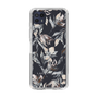 Slim Protection Case［ LAGUNAMOON - NuanceFlower - Navy ］