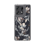 Slim Protection Case［ LAGUNAMOON - NuanceFlower - Navy ］