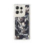 Slim Protection Case［ LAGUNAMOON - NuanceFlower - Navy ］