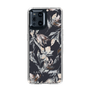 Slim Protection Case［ LAGUNAMOON - NuanceFlower - Navy ］