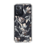 Slim Protection Case［ LAGUNAMOON - NuanceFlower - Navy ］