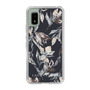 Slim Protection Case［ LAGUNAMOON - NuanceFlower - Navy ］