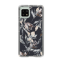 Slim Protection Case［ LAGUNAMOON - NuanceFlower - Navy ］
