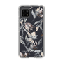Slim Protection Case［ LAGUNAMOON - NuanceFlower - Navy ］
