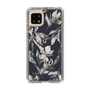 Slim Protection Case［ LAGUNAMOON - NuanceFlower - Navy ］